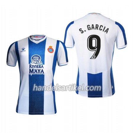 RCD Espanyol Sergio Garcia 9 Heim Trikotsatz 2019/20
